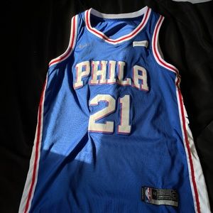 Gently Worn Nike x NBA Joel Embiid Jersey size L